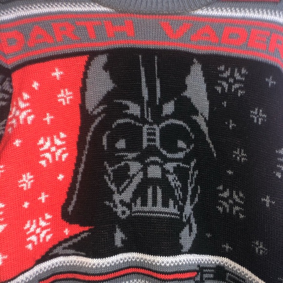 DARTH VADER XMAS SWEATER - Picture 1 of 4